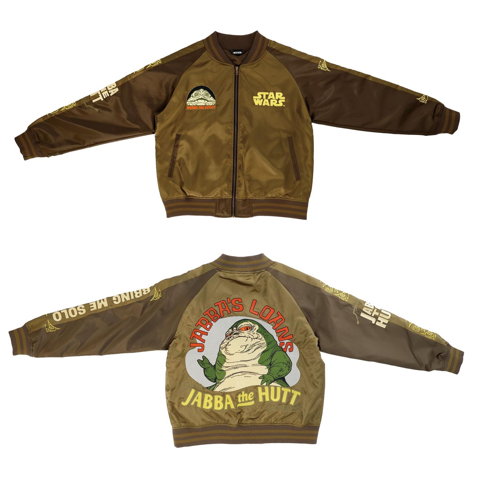 新品 丸眞 スカジャン(3L) スター・ウォーズ ジャバ・ザ・ハット 全面刺? 2535041400