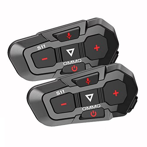 バイク インカム Bluetooth5.2インカム 3人接続2人同時通話 インカムバイク用通信機器 連続使用50時間 最大通話距離1000M 通信自動復帰 HIFI音質 バイク用無線機 いんかむ ノイズキャンセリング 異なるインカムとの接続可 de13fe7a