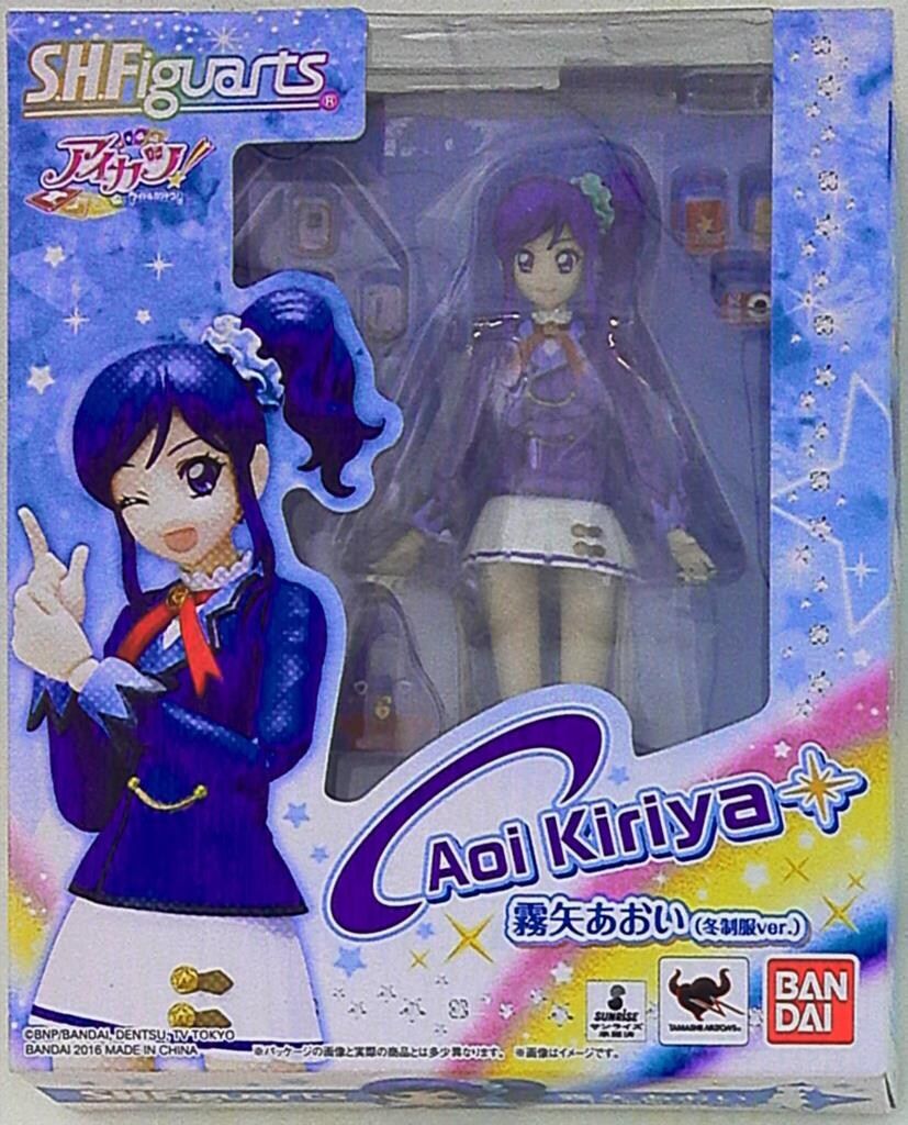 バンダイ S.H.Figuarts アイカツ! 霧矢あおい (冬制服ver) 特典カード付