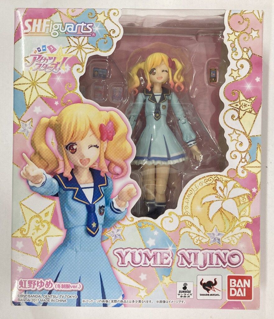 バンダイ S.H.Figuarts アイカツスターズ! 虹野ゆめ (冬制服ver.)
