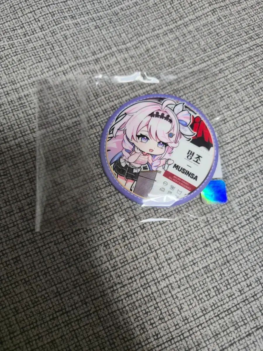 명조 MUSINSA 特典 デニア SD 缶バッジ ピンバッジ