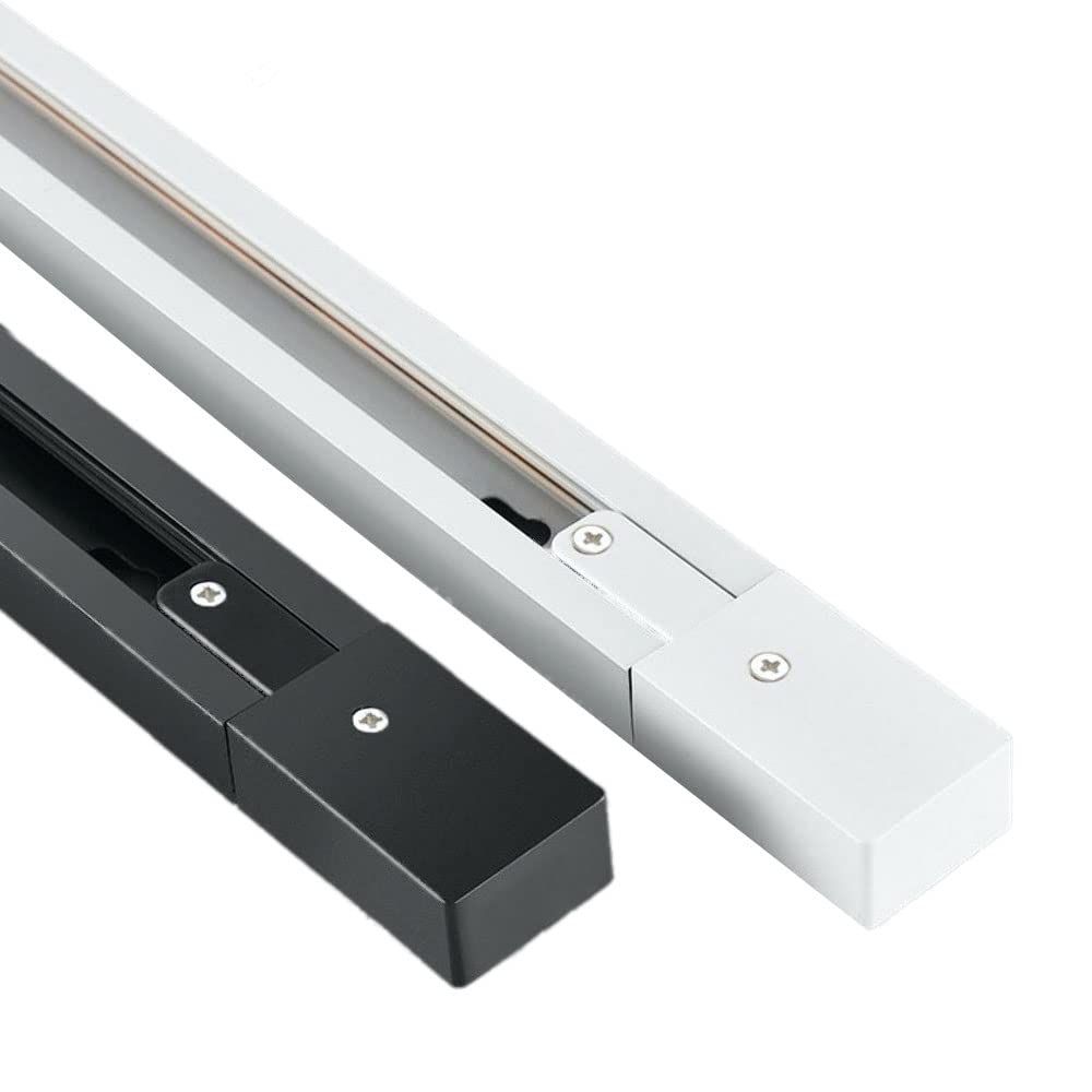 ☆新品☆ダクトレール 黒 白 1m×2本組 2m ジョインタ付属 直付専用型 配線ダクト ライティングレール ブラック ホワイトライティングバー レール レールライト 天井照明 ダイニング リビングレール 照明 ライティングバー 43241ea3