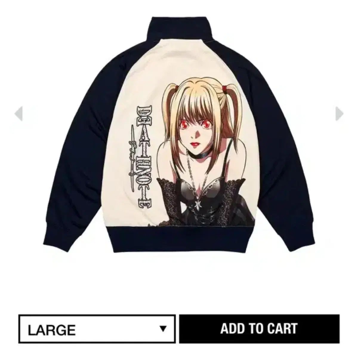 PALACE DEATH NOTE ミサミサ トラックジャケット L