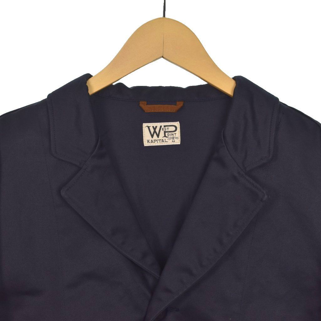 キャピタル kapital WEST POINT テーラードジャケット M 紺 ネイビー