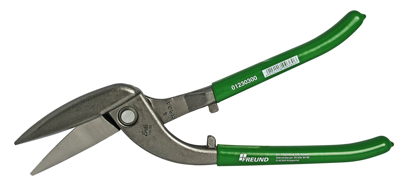新品 Freund 板金ハサミ 直刃 300mm 01230300