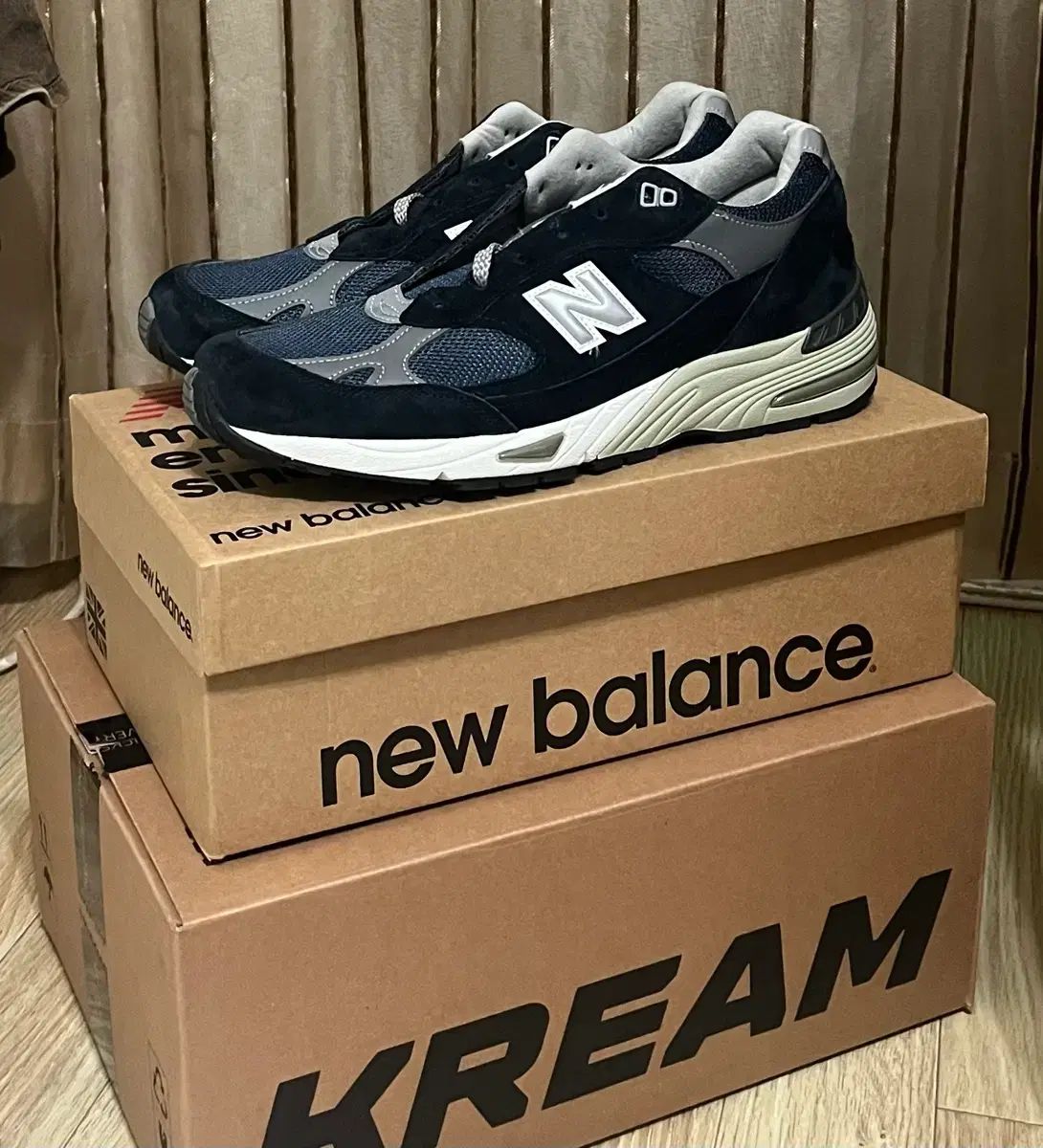 ニューバランス 991 ネイビー 285