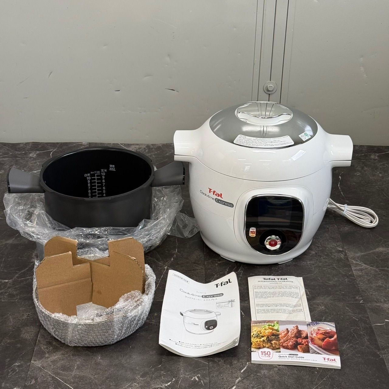 T-fal cook4me express 6L 新品・未開封品 ◇送料込！未使用級 美品 T-fal Cook4me Express 6L CY8511JP クック