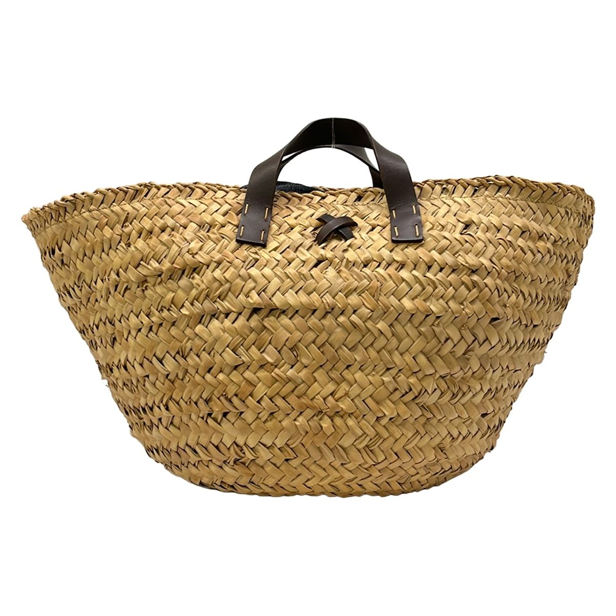 DOLCE&GABBANA(ドルチェアンドガッバーナ) トートバッグ - アイボリー かごバッグ