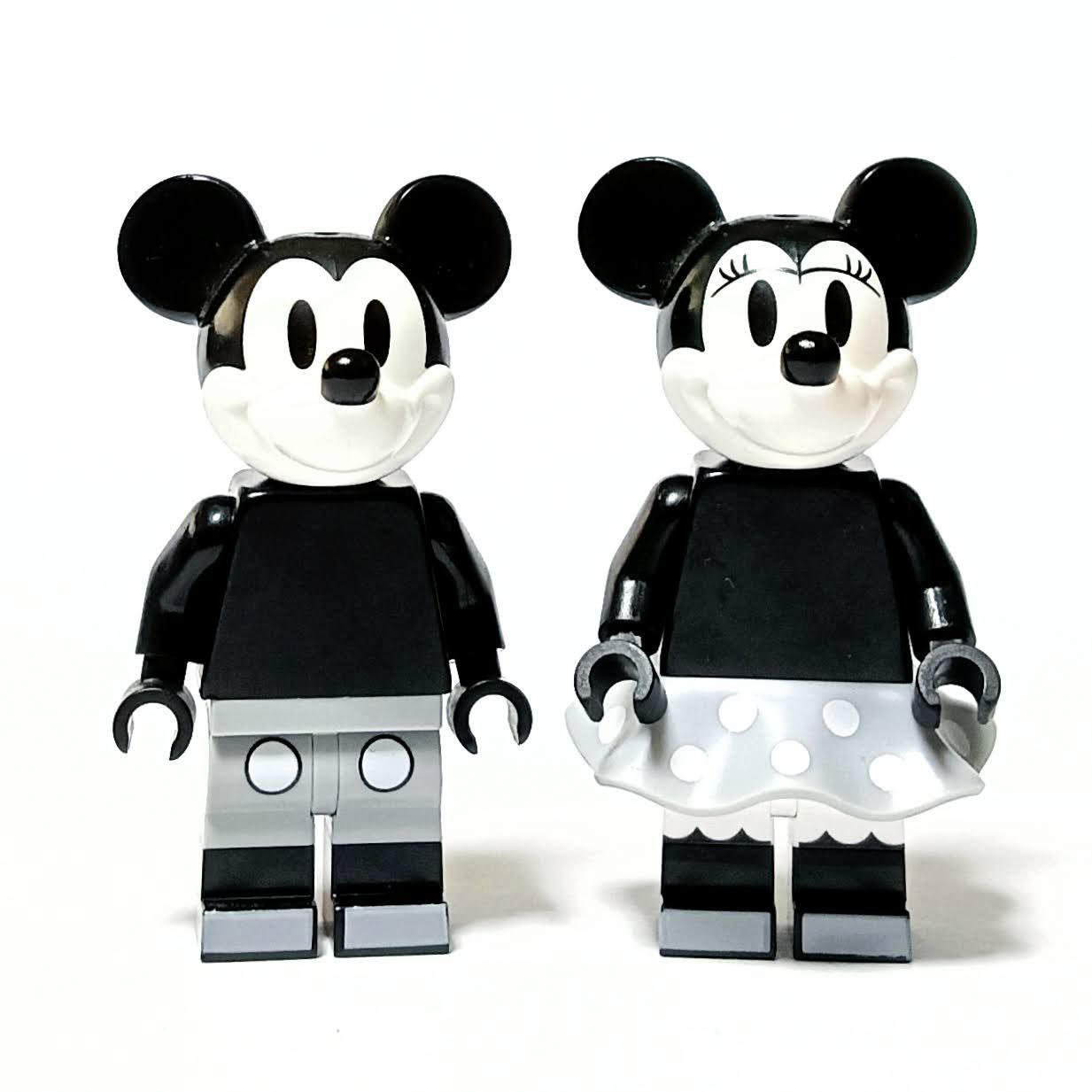 Genuine LEGO Used Mickey Mouse Minnie Mouse (43230) LEGO Blocks [Control Number: 3894]