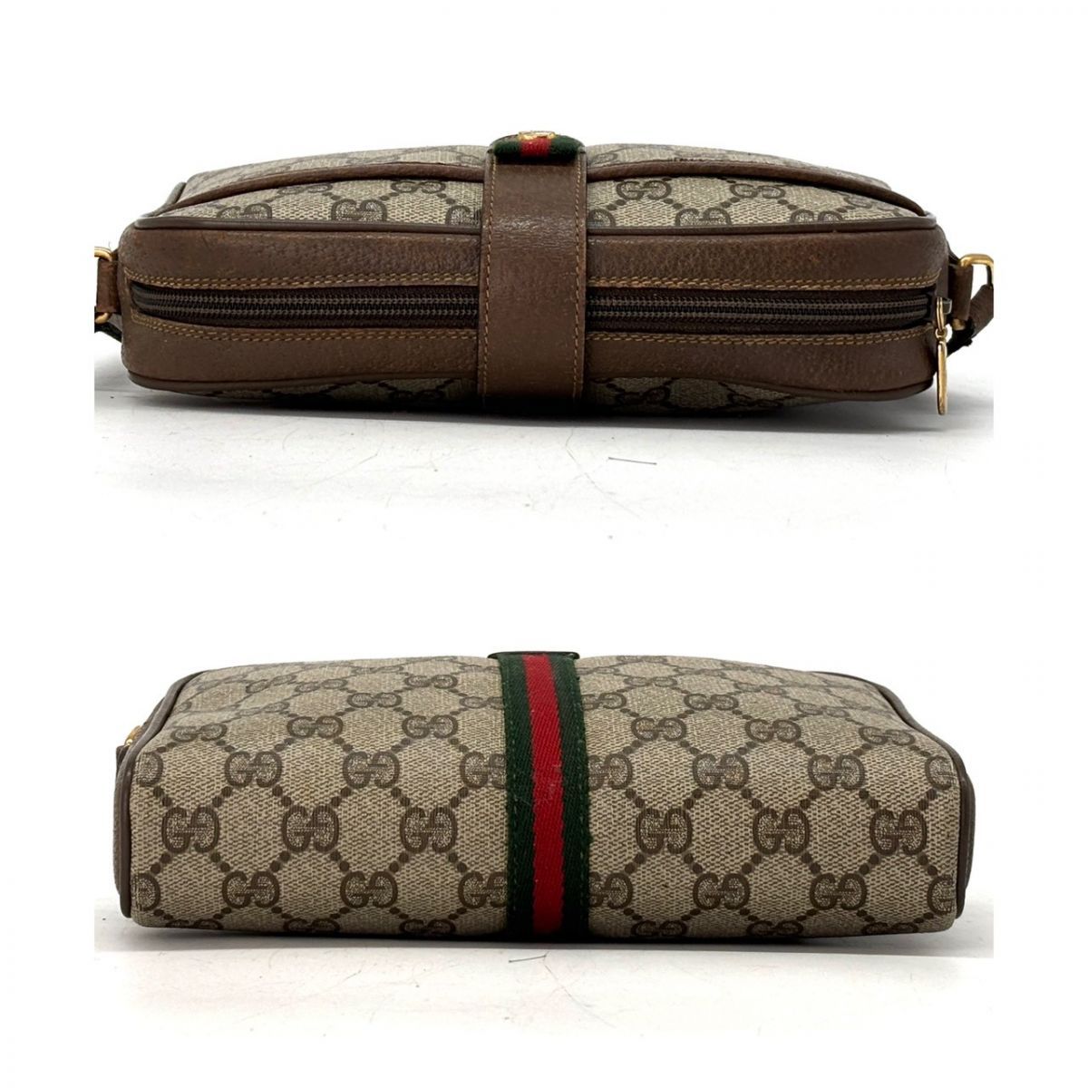 余裕は肩越しに滲む】 GUCCI ショルダーバッグ GGスプリーム シェリー