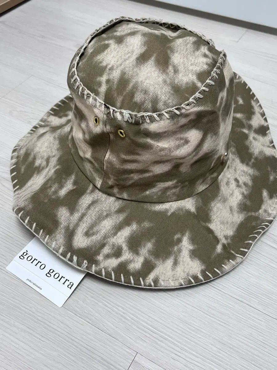 ロゴ カモフラージュ カウボーイ バケットハット 新品
