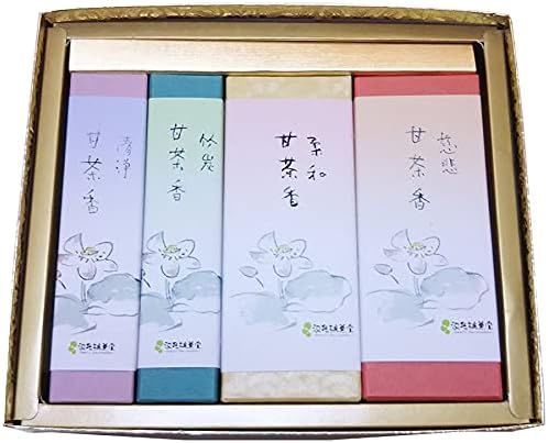 Awaji Baikundo の 淡路島 神仏お好み甘茶の贈答用Incense Sticksギフトセット #k106