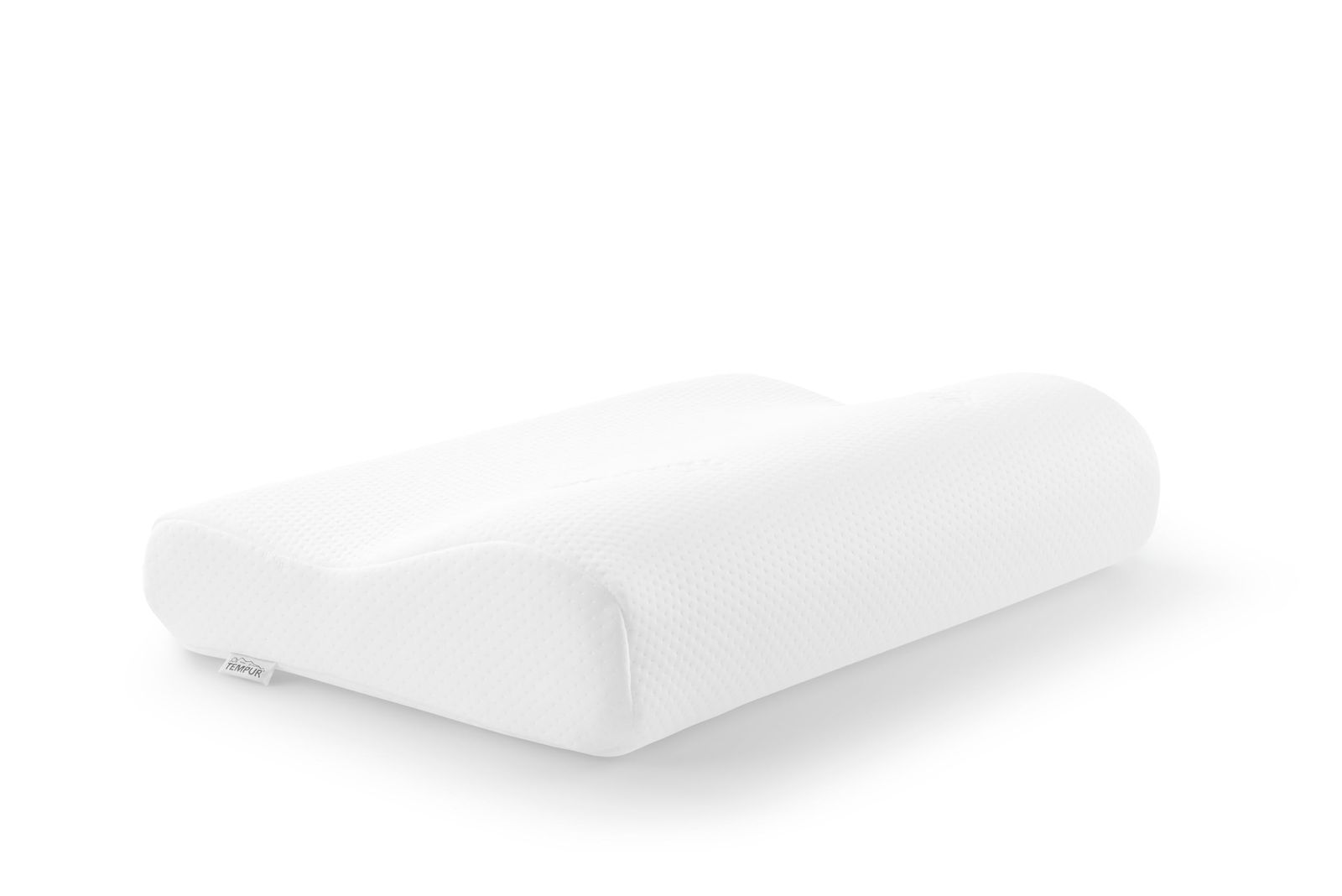 テンピュール(Tempur) 枕 まくら オリジナルピロー ホワイト かため 頭部から首筋に優しくフィット 仰向け/横向き可能で快眠をサポート S高さ約8cm 肩凝り 肩こり カバー洗濯可 防菌防臭加工 【日本正規品】 低反発 8330030 a9e19394