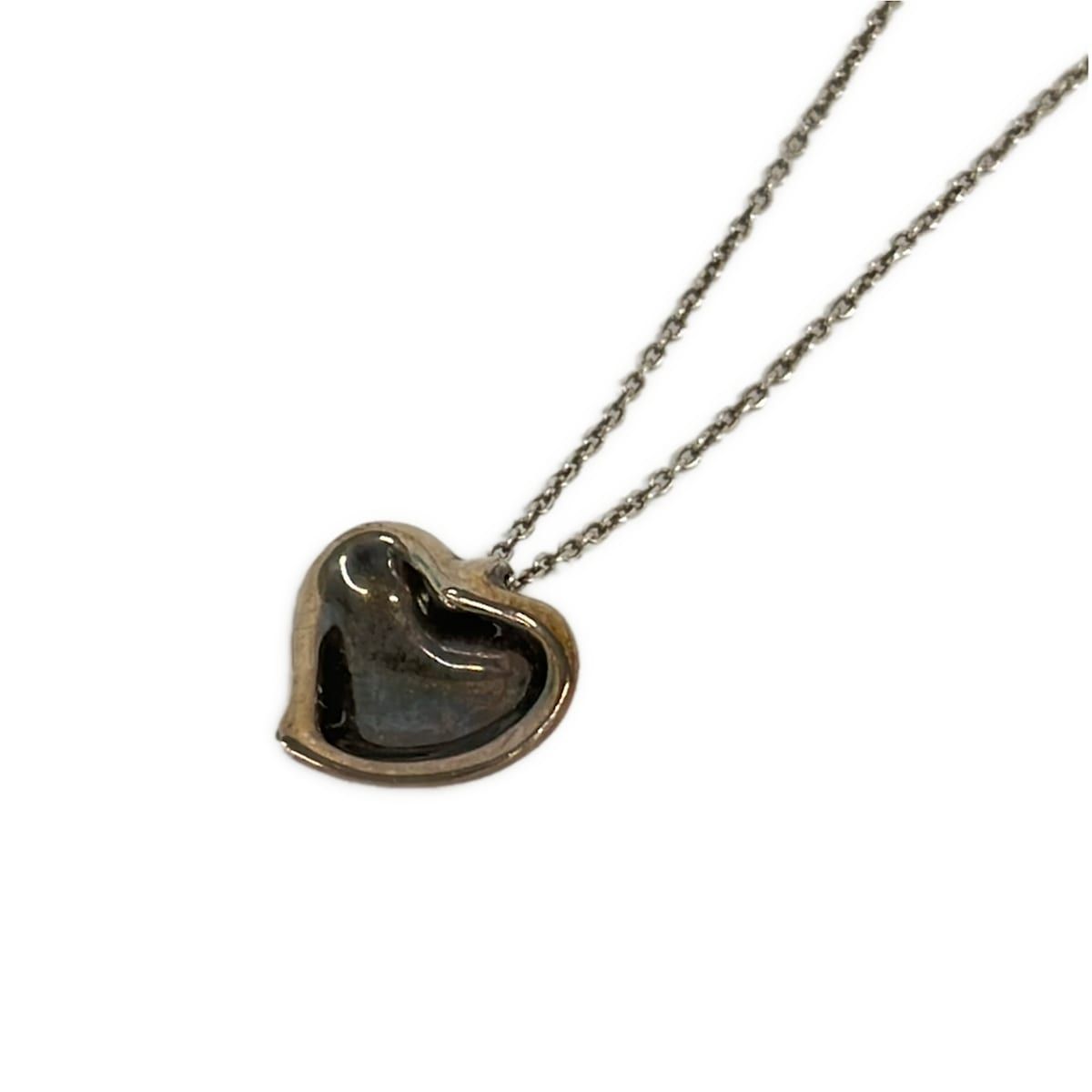 TIFFANY&Co.(ティファニー) ネックレス カーブドハート シルバー 