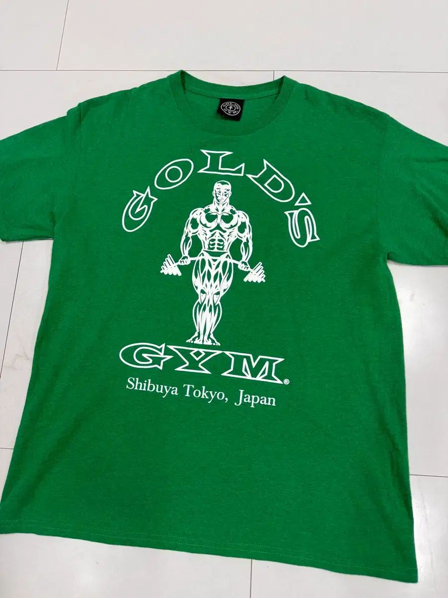 GOLD GYM 渋谷店 トレーニングウェア グッズ Tシャツ L