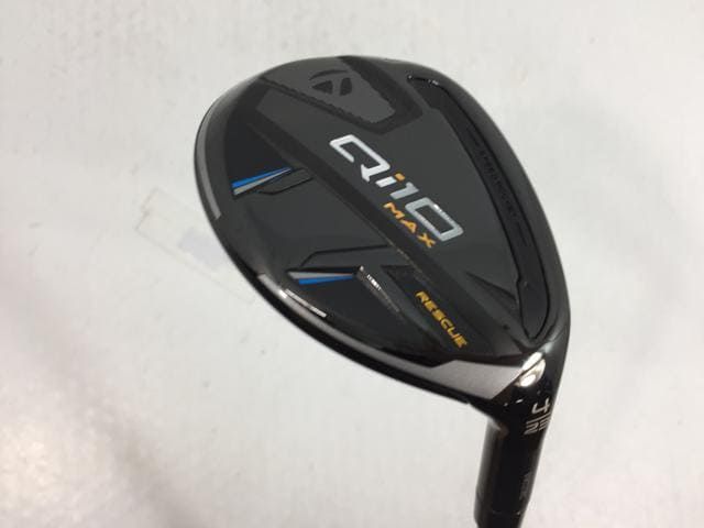 返品OK 【中古ゴルフクラブ】【超美品】テーラーメイド Qi10 MAX レスキュー 2024 (日本仕様) ディアマナ BLUE TM60 U4