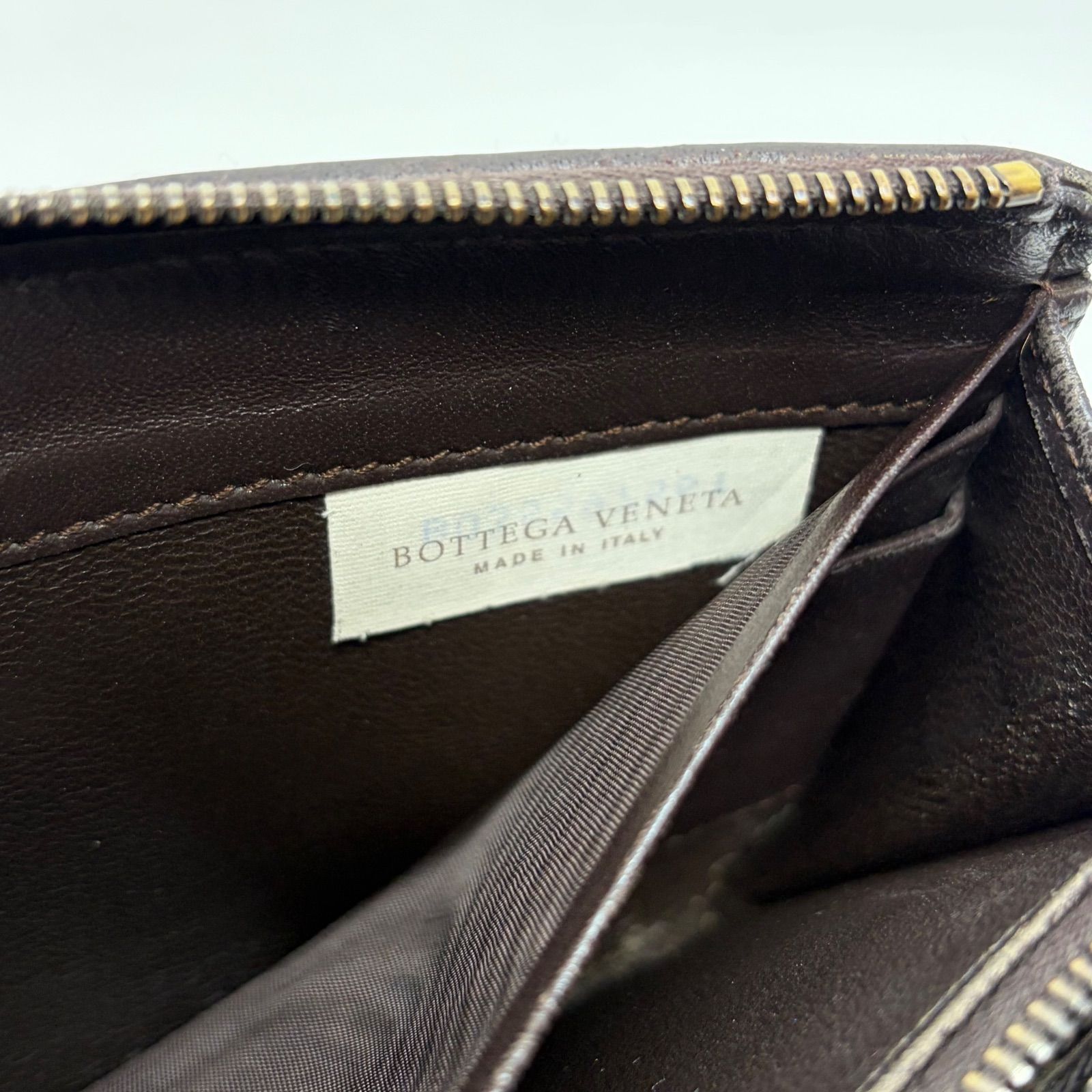 4388 BOTTEGA VENETA ボッテガヴェネタ 長財布 イントレチャート ダークブラウン 4388 BOTTEGA VENETA ボッテガヴェネタ 長財布 イントレチャート ダークブラウン