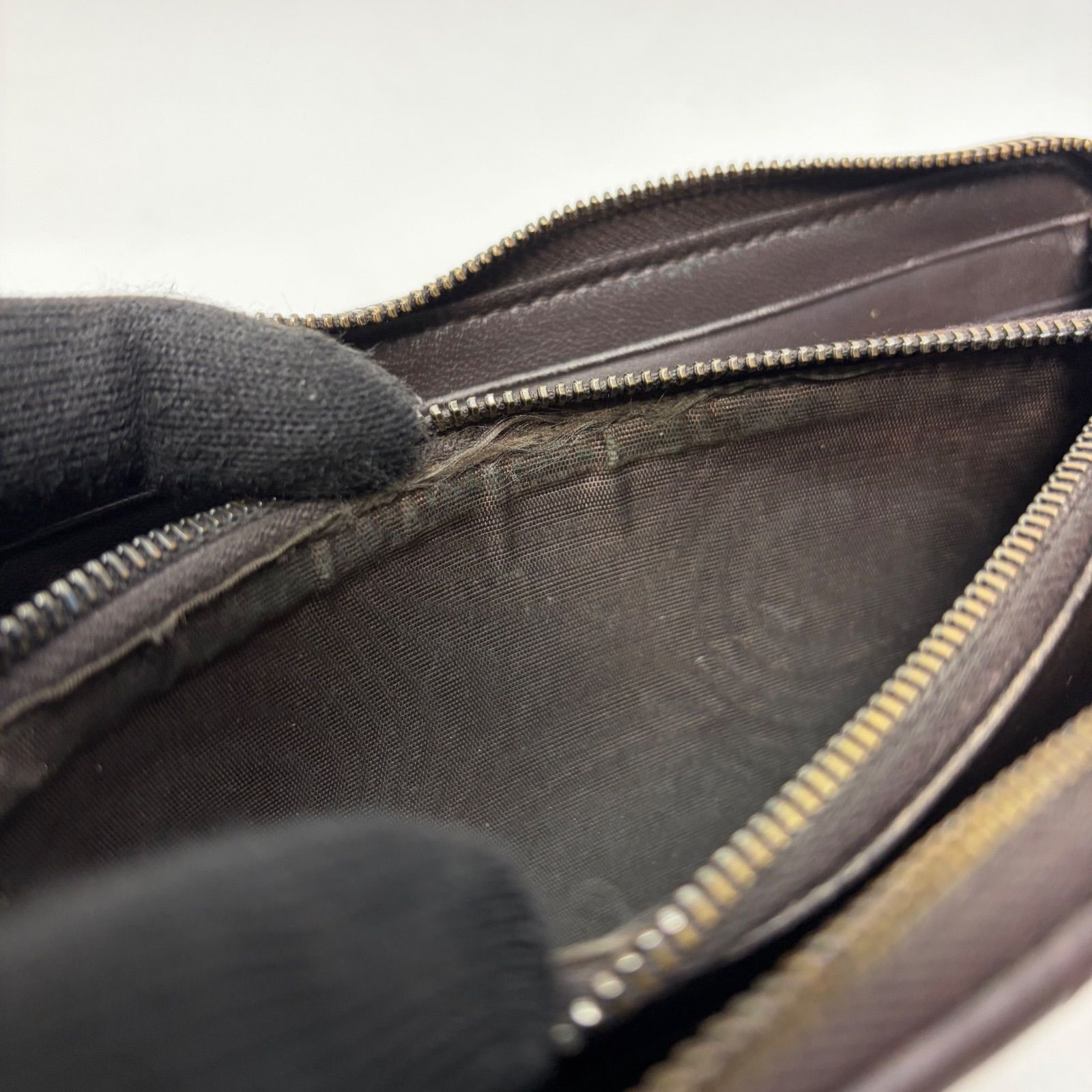 4388 BOTTEGA VENETA ボッテガヴェネタ 長財布 イントレチャート ダークブラウン 4388 BOTTEGA VENETA ボッテガヴェネタ 長財布 イントレチャート ダークブラウン