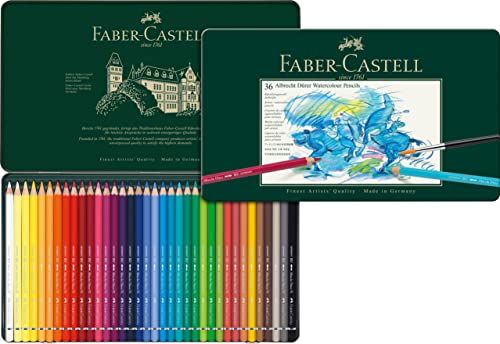 ファーバーカステル アルブレヒト デューラ水彩色鉛筆 36色 缶入 117536 [日本正規品]ｍａ