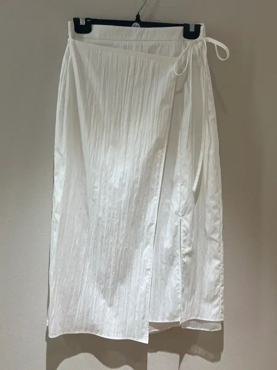 더나무그림 白 ラップ ロング スカート 新品