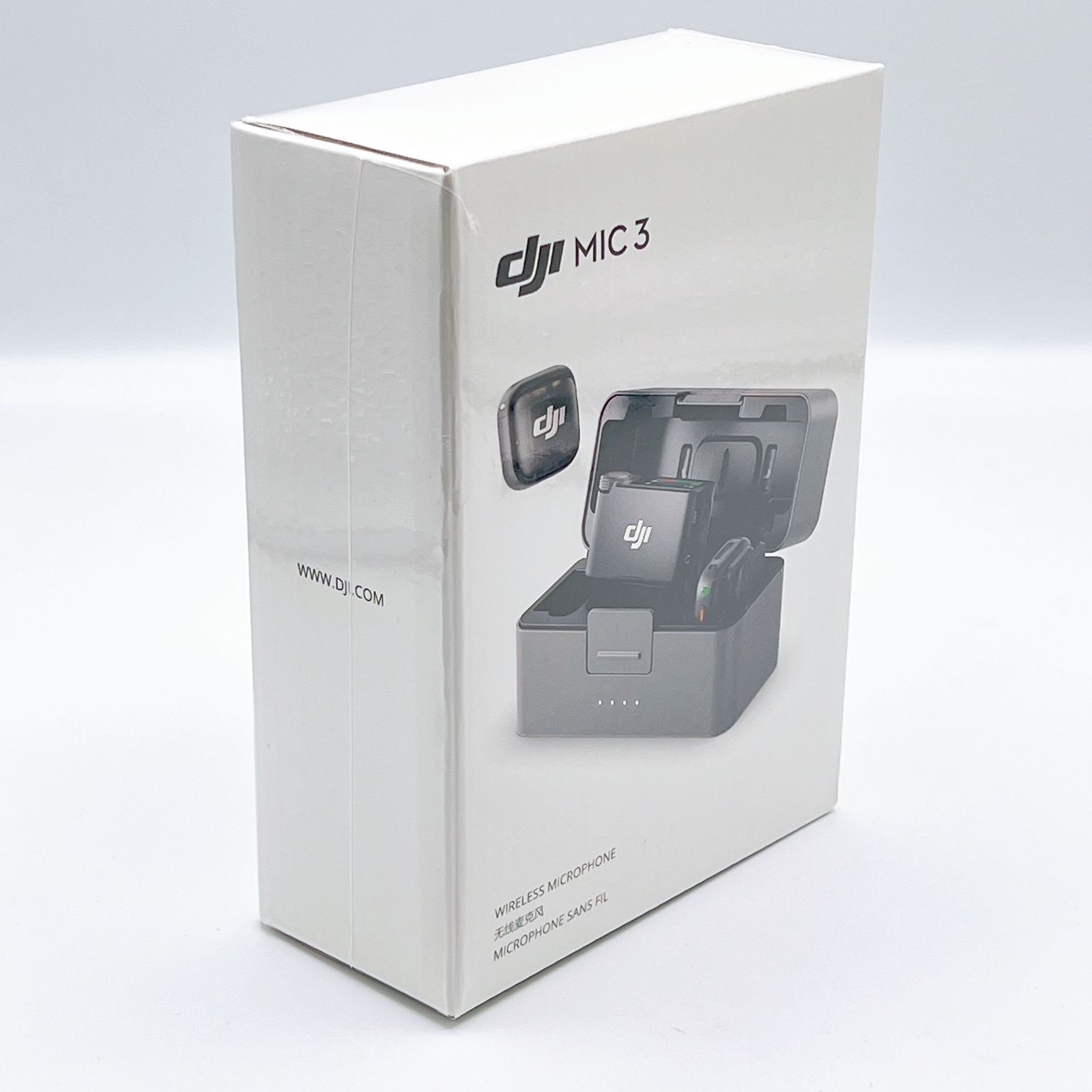 ◇未開封◇DJI Mic 3（2 TX + 1 RX + 充電ケース）ピンマイク iPhone 