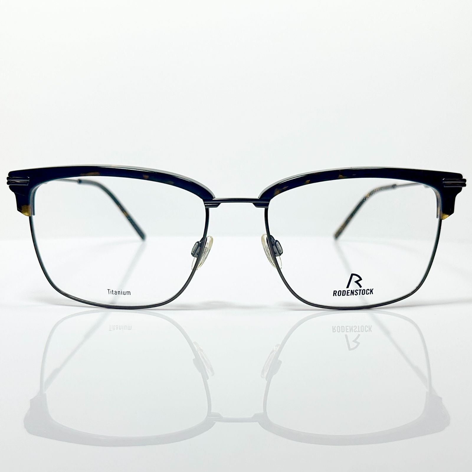 未使用・新品 | ローデンストック メガネ Rodenstock べっ甲柄 R7108 B Arnold新型 純正ケース付き ドイツブランド