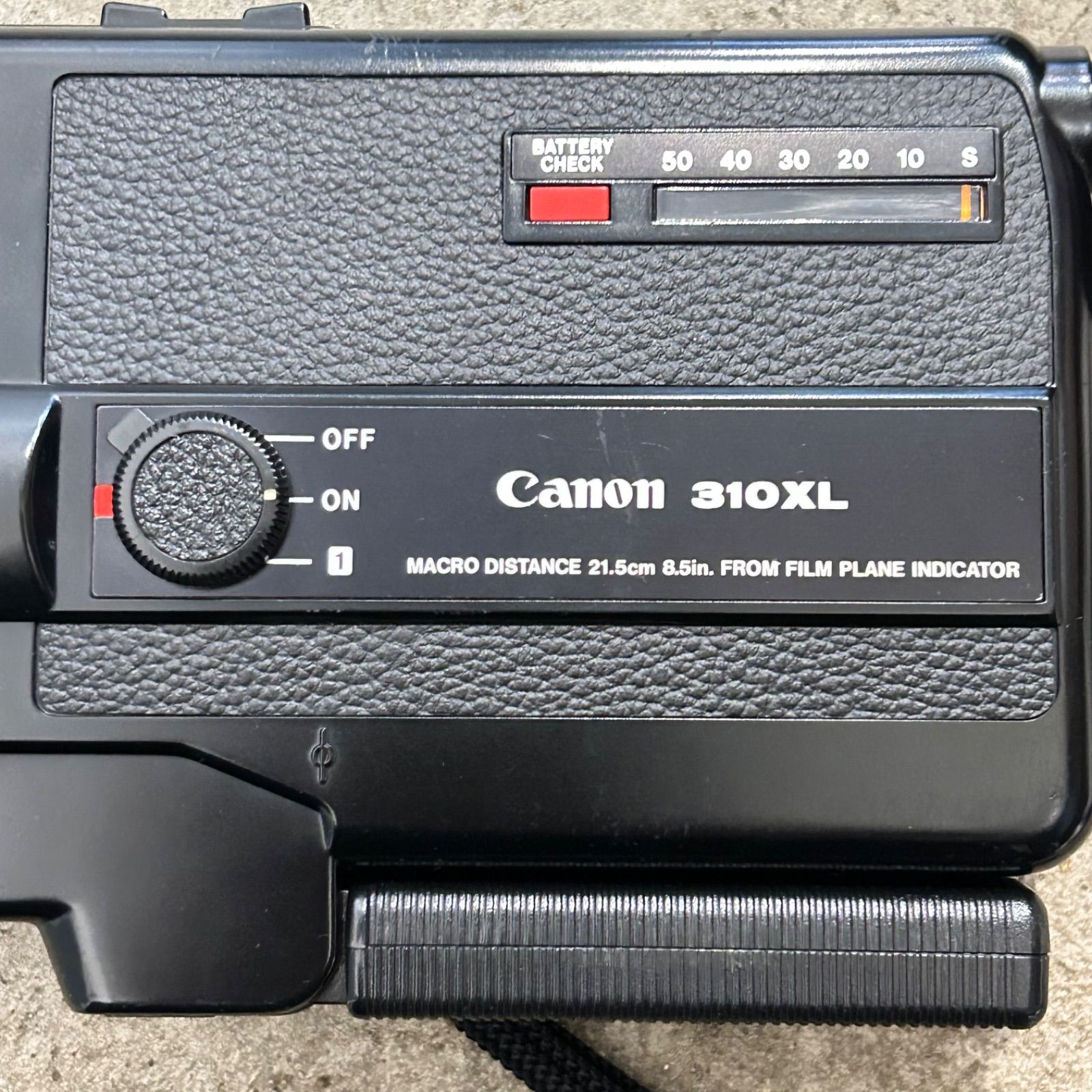 Canon 310XL SUPER8 8mm フィルムカメラ Canon Zoom Lens C-8 ジャンク