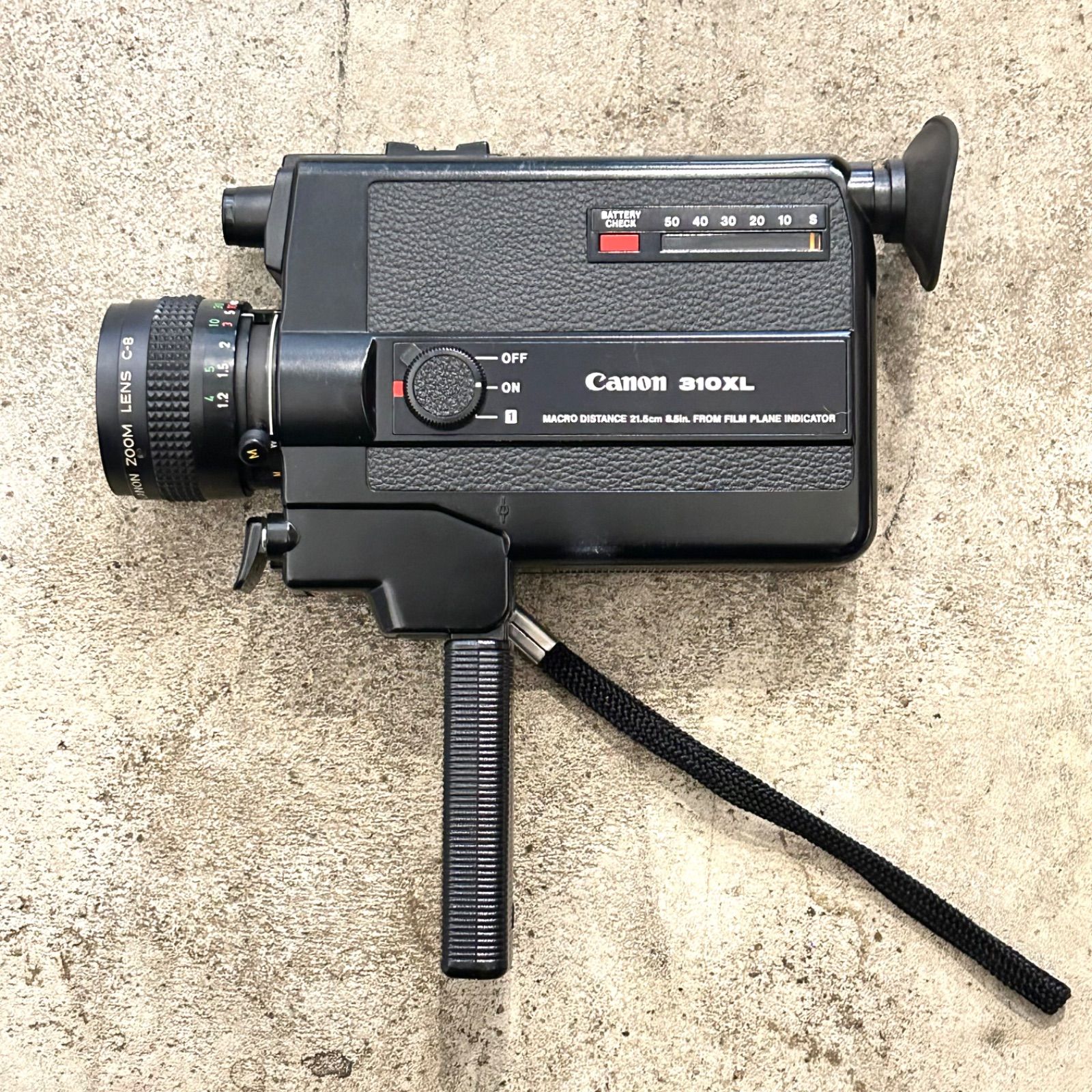 Canon 310XL SUPER8 8mm フィルムカメラ Canon Zoom Lens C-8 ジャンク
