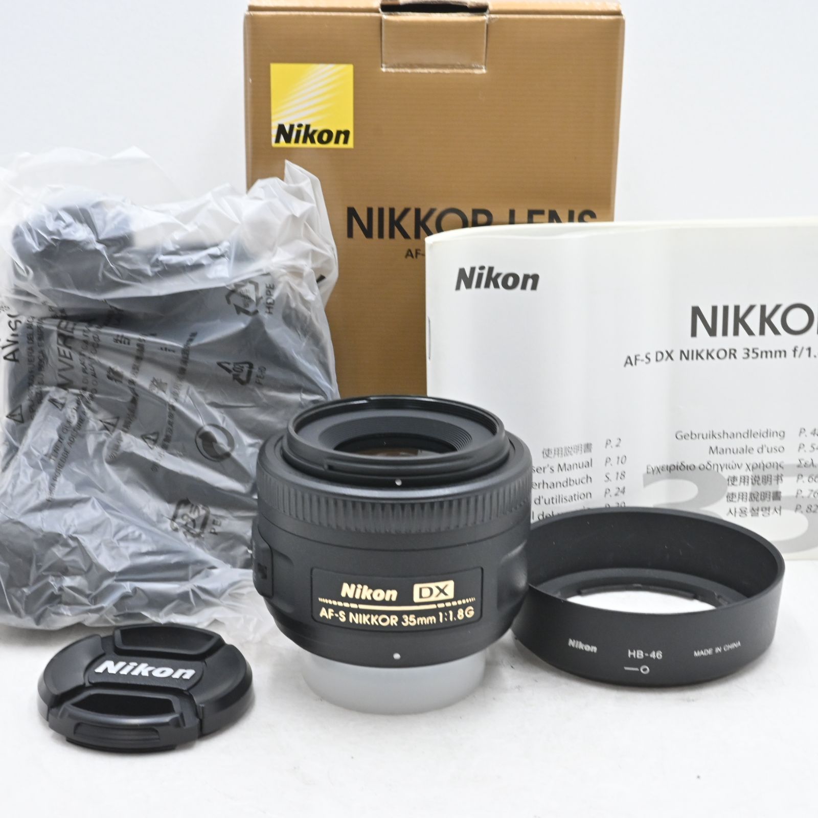 美品★★★Nikon 単焦点レンズ AF-S DX NIKKOR 35mm f/1.8G