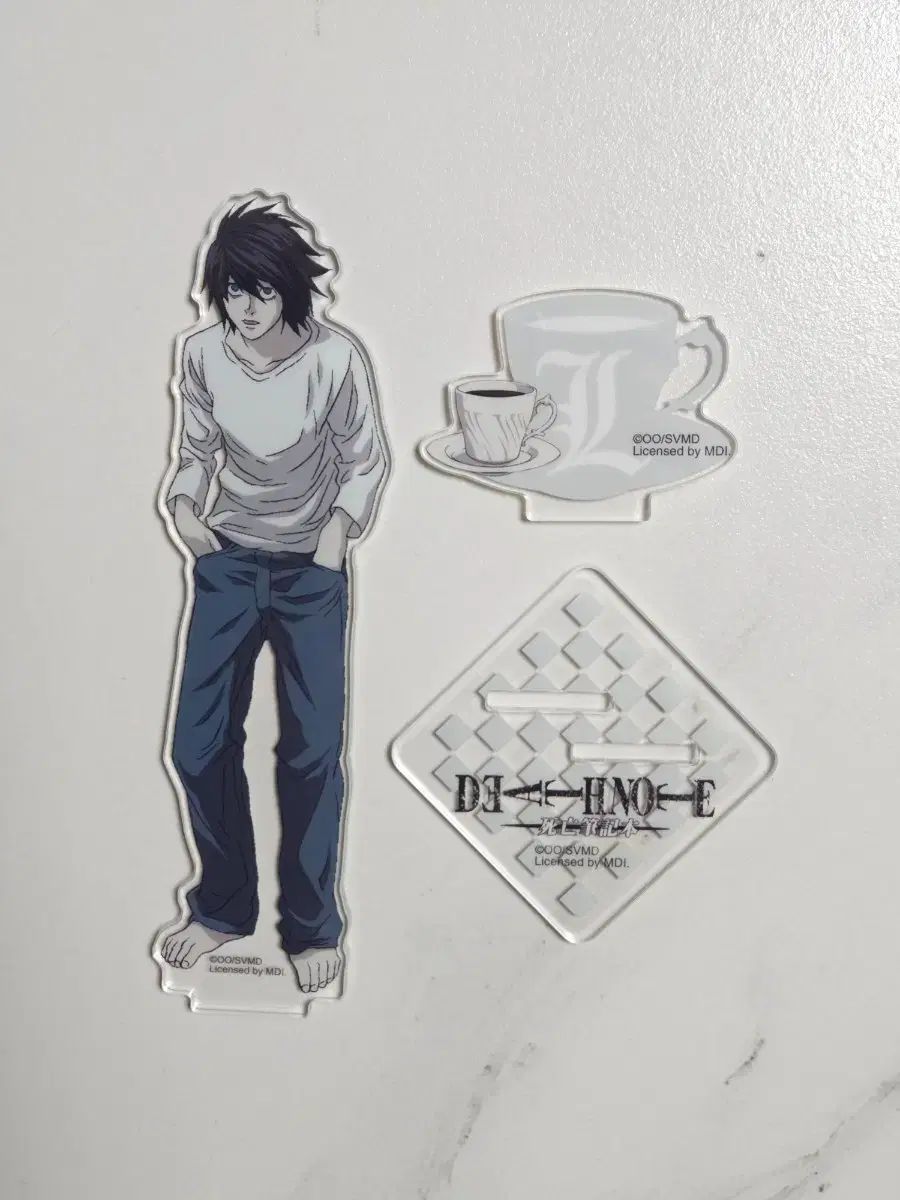 新作 DEATH NOTE L エル アクリルスタンド