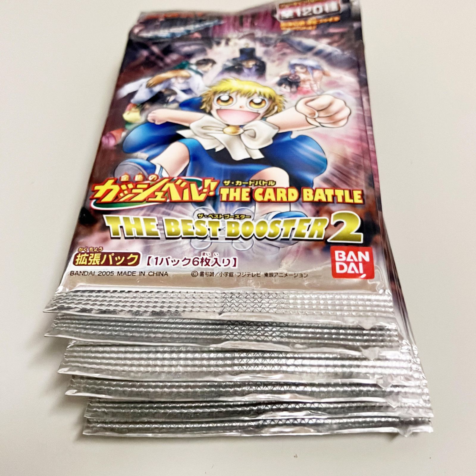 金色のガッシュベル!! トレーディングカード 未開封品 135パック