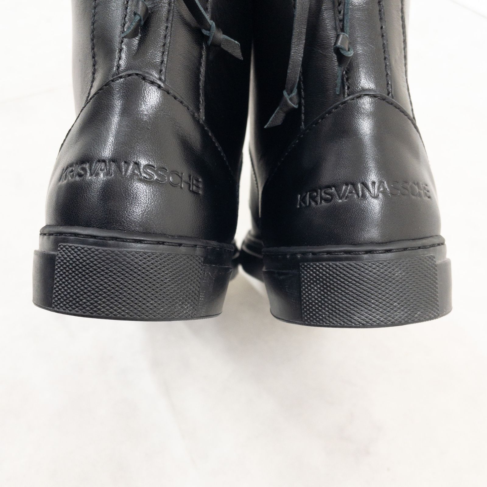 クリスヴァンアッシュ レザーブーツ ◎KRISVANASSCHE クリスヴァン 