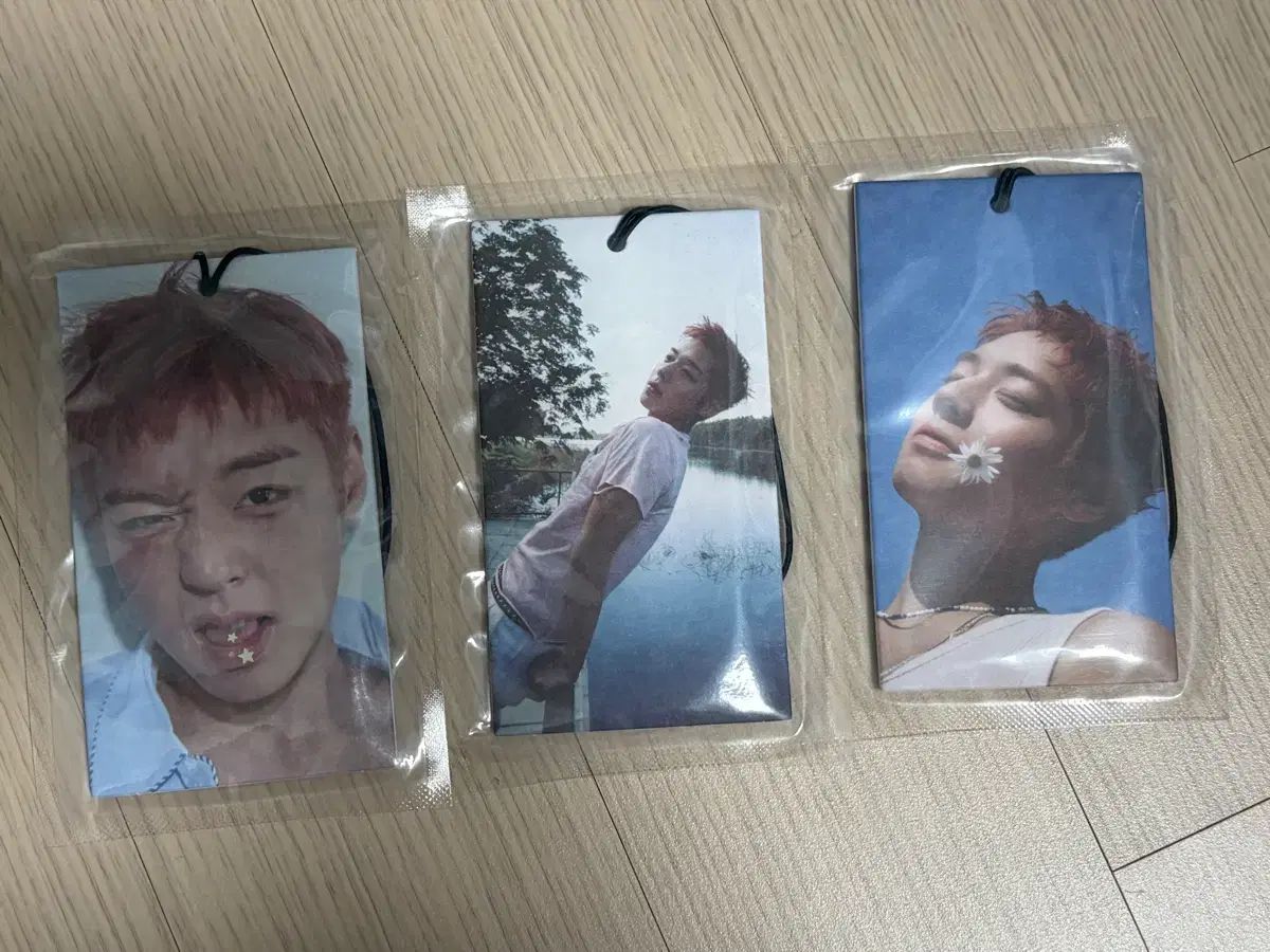 パク・ジフン(PARK JIHOON) 日本 ファンコン ペンコン MD 写真 フォト PHOTO ファー Perfume タグ 3種 まとめ売り