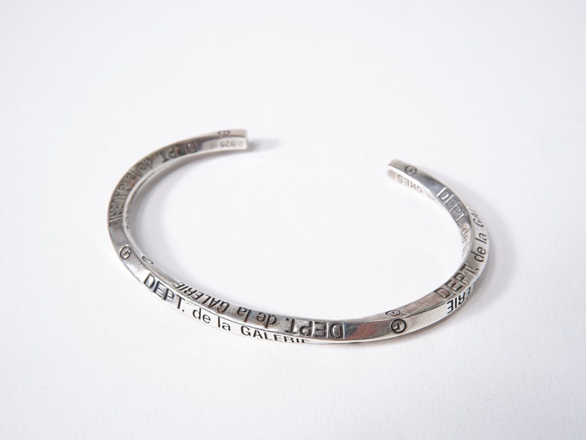 GALLERY DEPT.ギャラリーデプト ×LONE ONESロンワンズ INFINITY CUFFシルバー925 バングル ブレスレット【M】【MACA82057】