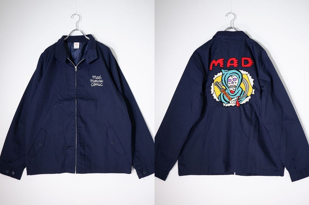 MAD MOUSE COMICマッドマウスコミック scumboyスカムボーイ MAD刺繍