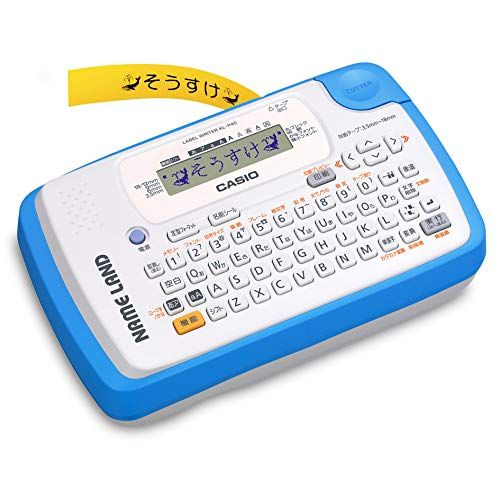 カシオ ラベルライター ネームランド エントリーモデル KL-P40BU ブルーｍａ