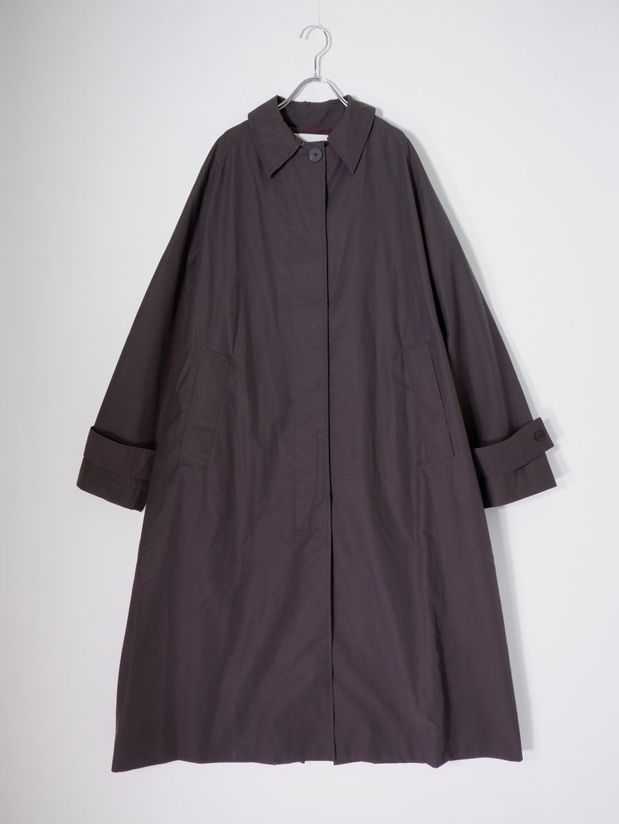 STUDIO NICHOLSONスタジオニコルソン ANW628 HOLIN TECNICAL COTTON COCOAステンカラーコート【0】【LCTA82091】