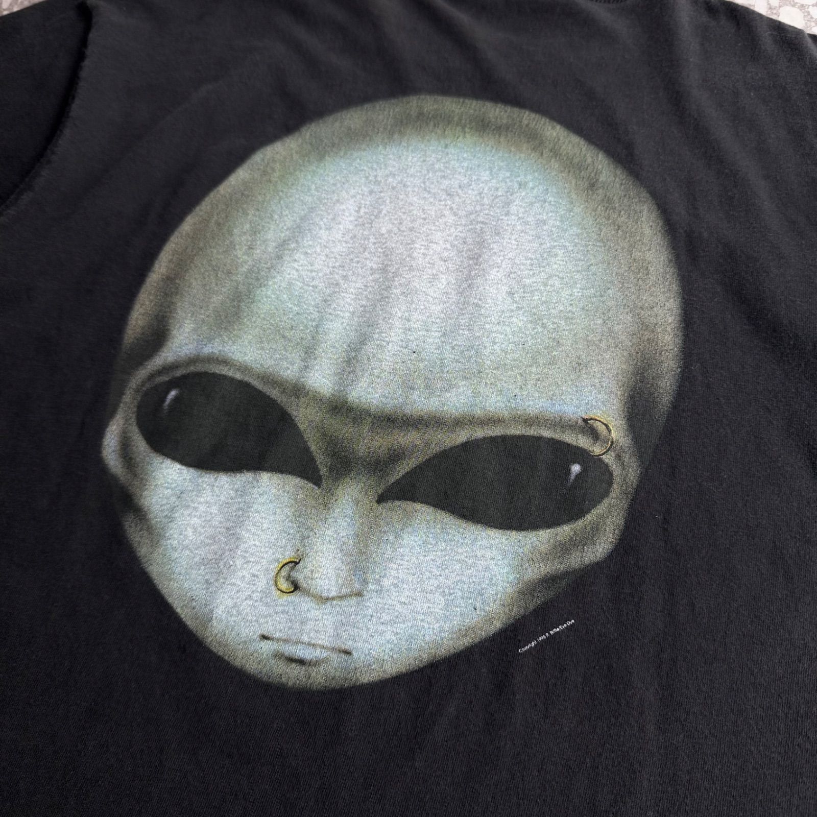TULTEX / 90’s usa製 ALIENATED T-shirt size L タルテックス アメリカ製 エイリアンTシャツ フォト 顔 UFO ツラ抜群 sk8 TULTEX / 90’s usa製 ALIENATED T-shirt size L タルテックス アメリカ製 エイリアンTシャツ フォト 顔 UFO ツラ抜群 sk8