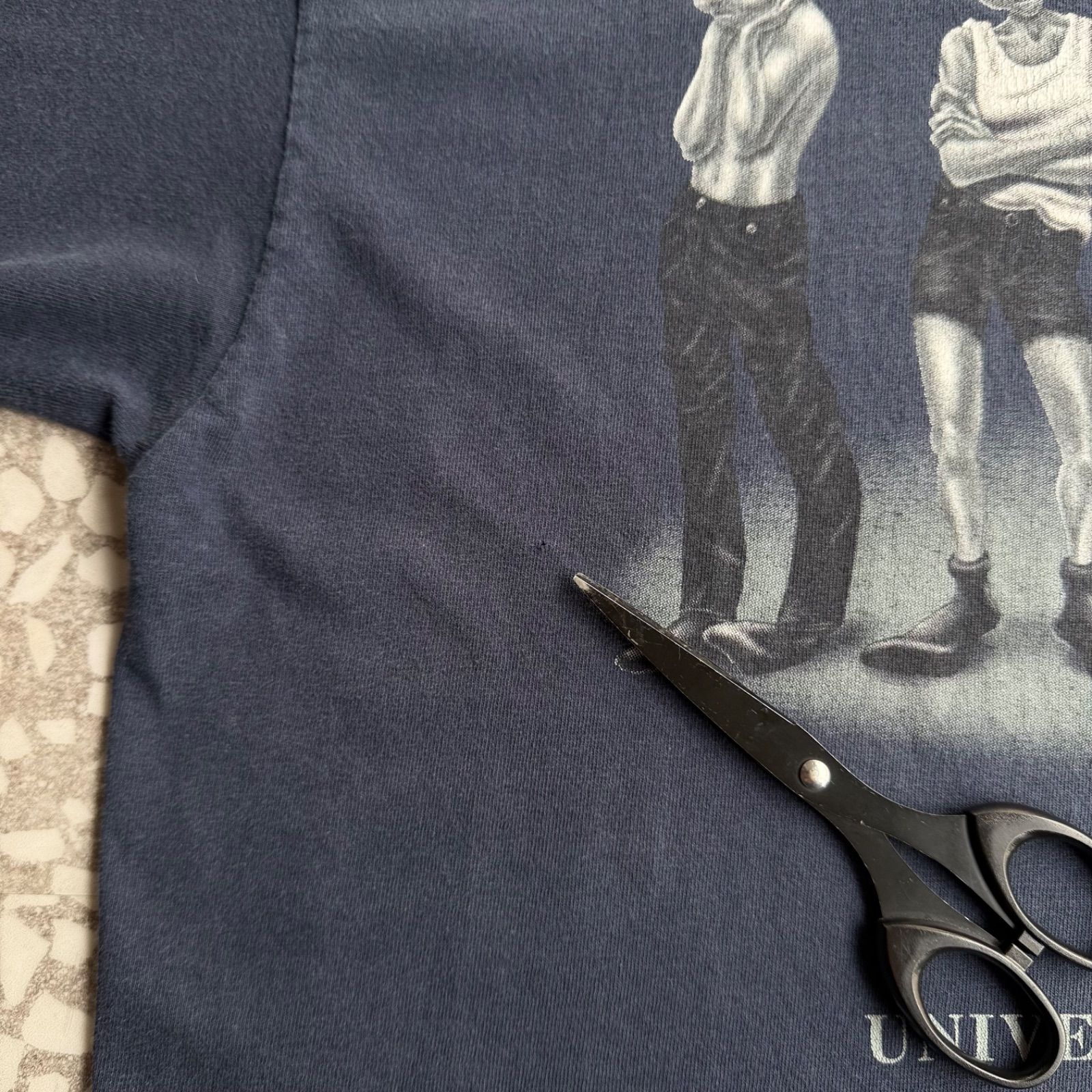 TULTEX / 90’s usa製 Calvin klein parody size XL タルテックス　アメリカ製　エイリアンTシャツ　フォト　顔 UFO 　ツラ抜群 sk8