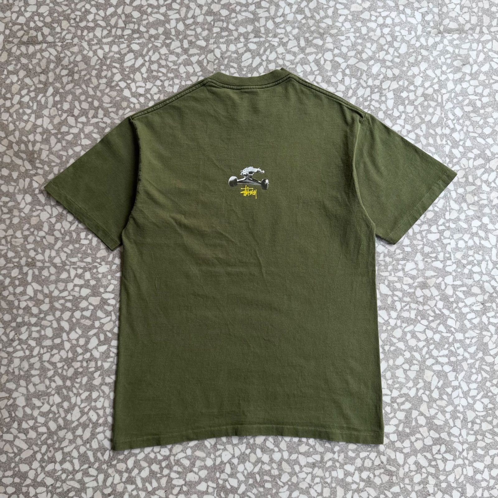STUSSY / 00’s SK8 design T-shirt size M ステューシー オールドステューシー Y2K デザインTシャツ 半袖 スカル スケートボード ストリート ユニセックス 堀米 野村周平 STUSSY / 00’s SK8 design T-shirt size M ステューシー オールドステューシー Y2K デザインTシャツ 半袖 スカル スケートボード ストリート ユニセックス 堀米 野村周平