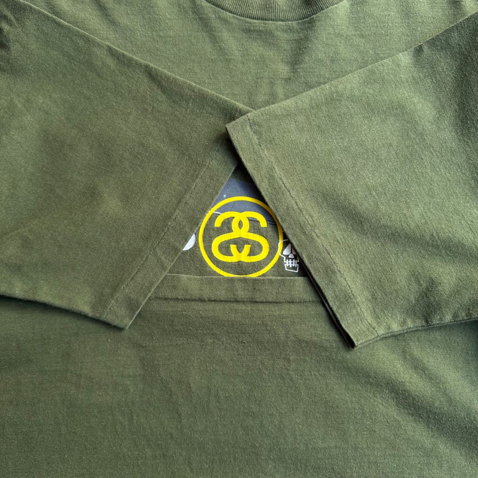 STUSSY / 00’s SK8 design T-shirt size M ステューシー オールドステューシー Y2K デザインTシャツ 半袖 スカル スケートボード ストリート ユニセックス 堀米 野村周平 STUSSY / 00’s SK8 design T-shirt size M ステューシー オールドステューシー Y2K デザインTシャツ 半袖 スカル スケートボード ストリート ユニセックス 堀米 野村周平
