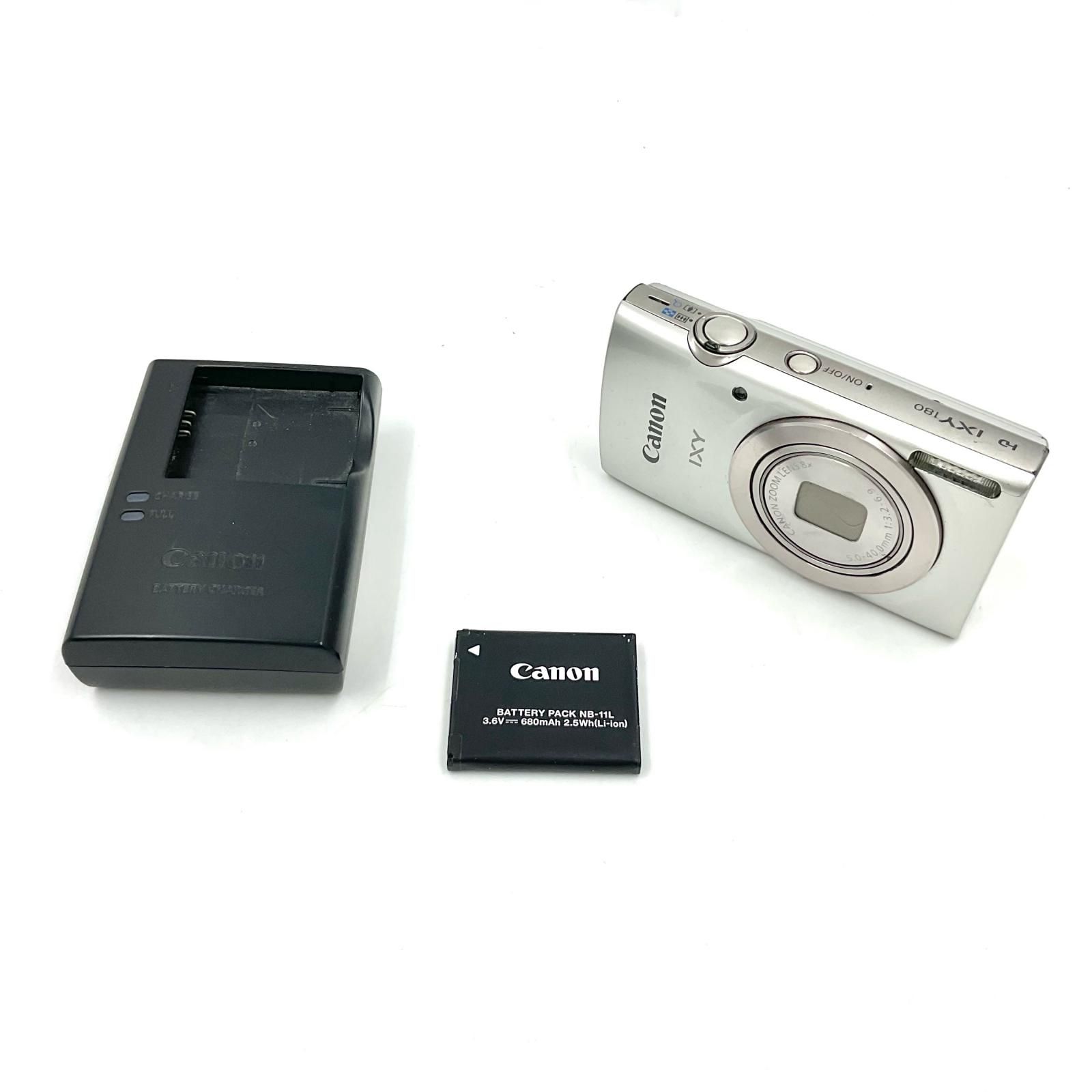 全額返金保証】【最速発送】Canon コンパクトデジタルカメラ IXY 180 