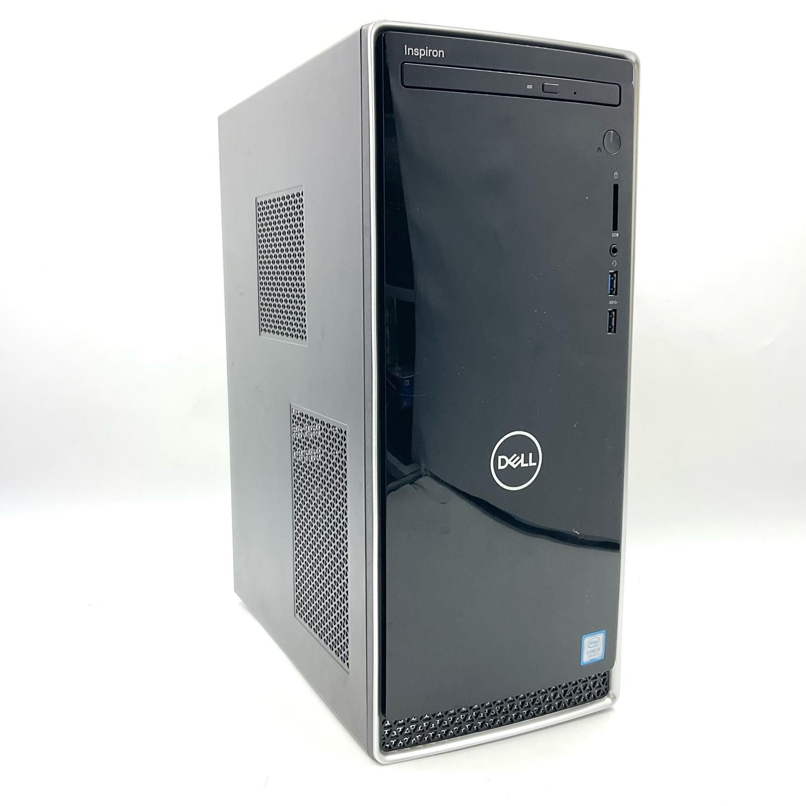 【全額返金保証】【最速発送】DELL Inspiron 3671 D19M005 intel core i5-9400 8GB M.2 SSD 256GB HDD 1TB 動作確認済