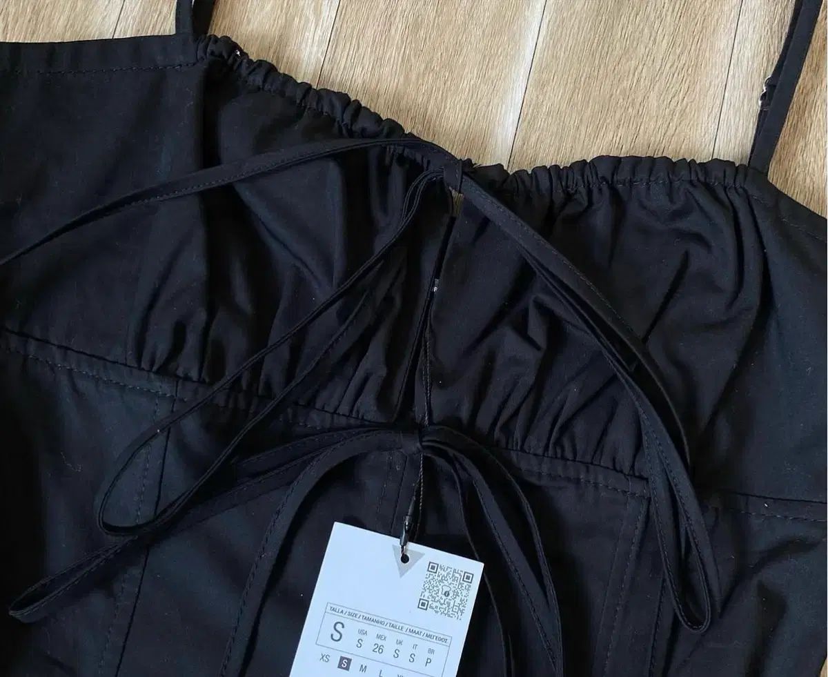 ZARA ザラ リーボンダウン トップス ザラ リーボンブラウス ノースリーブブラウス