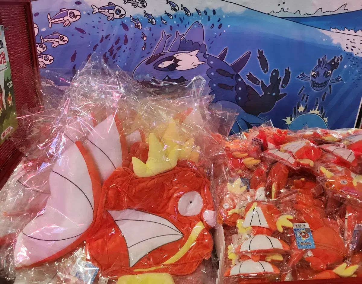 ポケットモンスター コイキング ビーチサンダル ストラップバッグ バックパック ポーチ ハンギング セット COEX Sports Day