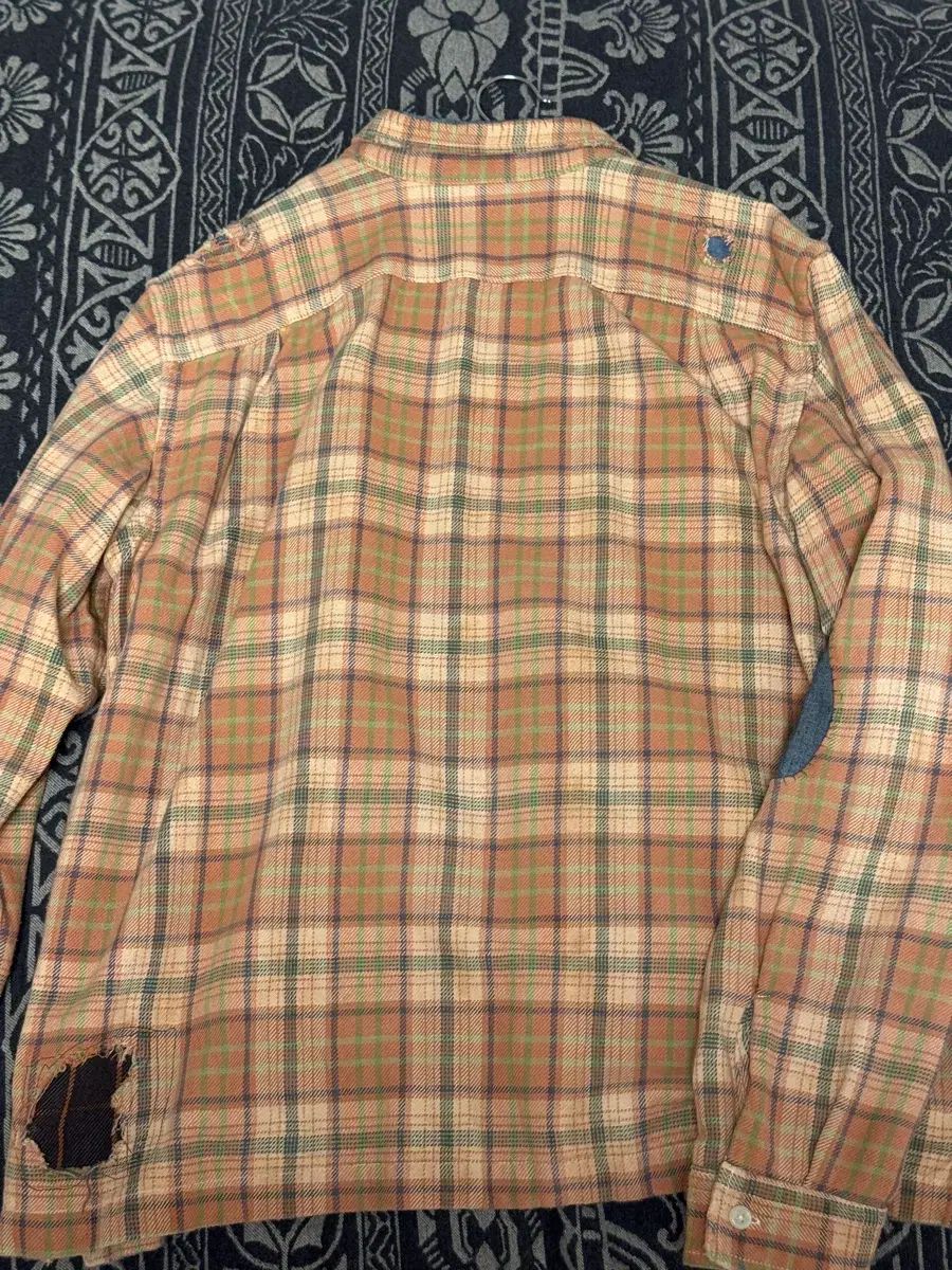 RRL(ダブルアールエル) リー ペァード プラッド ツイル キャンプシャツ XL RRL(ダブルアールエル) リー ペァード プラッド ツイル キャンプシャツ XL