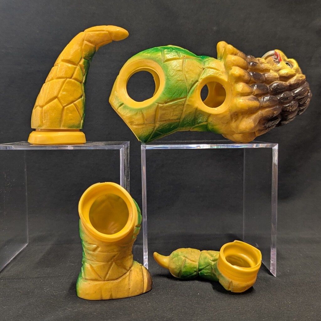 ブルマァクの怪獣シリーズ スタンダードソフビ ダンガー 190mm 山吹色