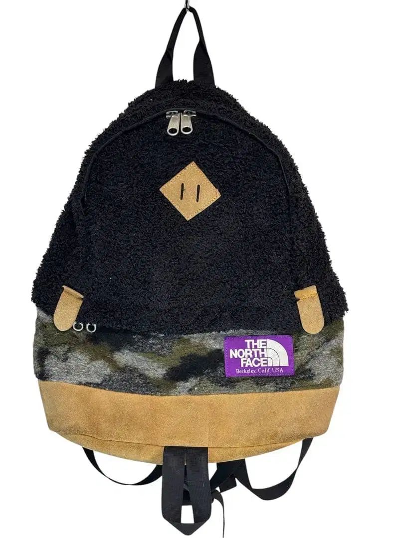 THE NORTH FACE ザノースフェイス パープルラベル ボア フリース カモ ミディアム デイパック