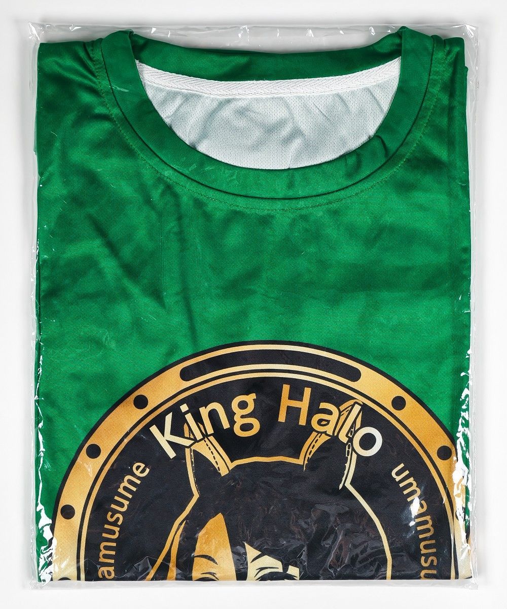 当選品 20限 キングヘイロー King Halo ウマ娘 × BOSS ウマ娘コラボ Tシャツ セリフデザイン