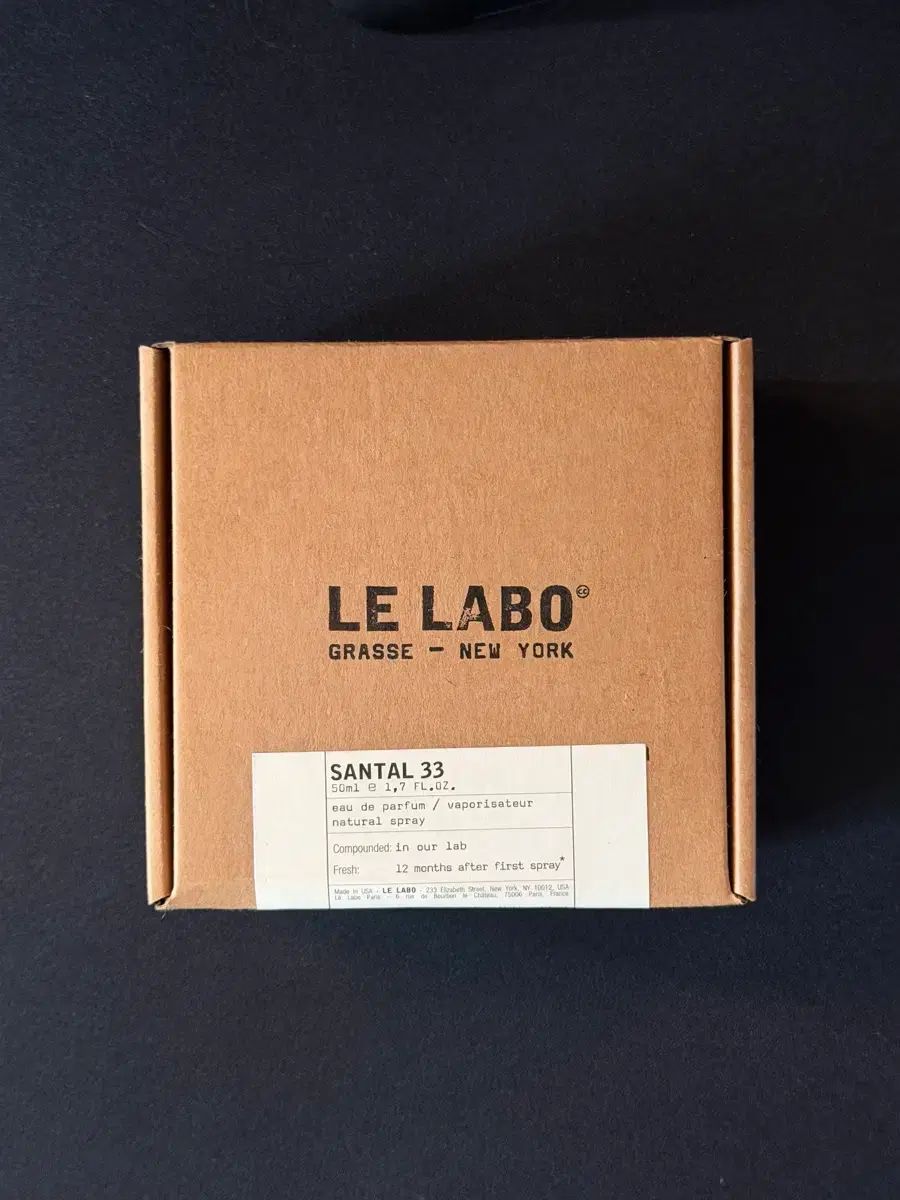 (新品)ル ラボ サンタル33 50ml